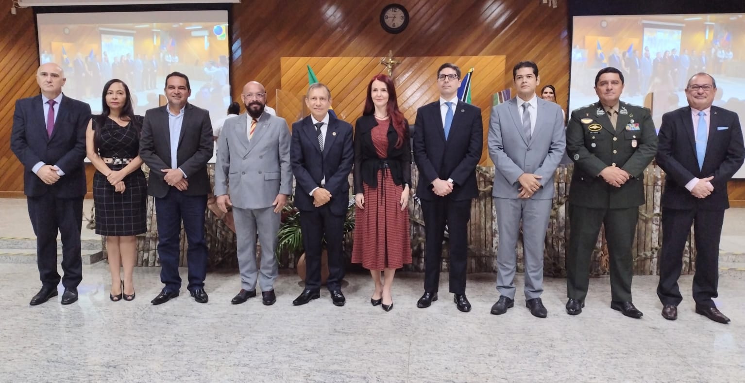 Presidente Auriney Brito participa da abertura do 1º. Seminário Internacional de Direito Eleitoral e Ambiental Amazônico